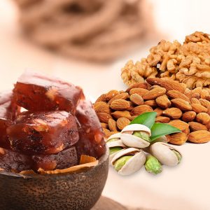 Turkish Delight Almonds, Walnuts, Pistachios